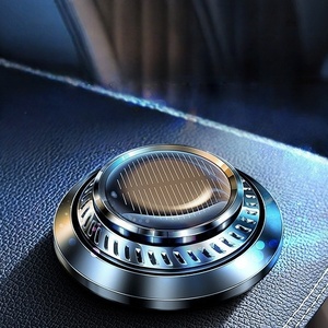 Mini thông minh làm mát không khí xe hương thơm khuếch tán hương thơm tự động hỗ trợ nước Hoa năng lượng CR2 làm mát không khí UFO năng lượng mặt trời xe khuếch tán - Product Image 1