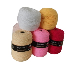 Filato Conico da 400g, 5mm, 8 Fili, in Cotone Latte, per Tufting Gun, Lavorazione a Maglia, Tessitura, Uncinetto, Tessili per la Casa - Ingrosso Fabbrica - Product Image 2