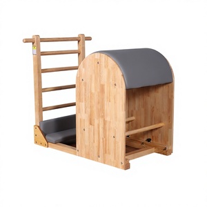 Attrezzatura Multifunzione per Pilates: Ladder Barrel Curvo in Pelle Sintetica per Yoga e Allenamento Privato - Eight Thousand - Product Image 2