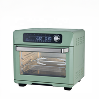 Four à Frire Électrique en Acier Inoxydable OEM Personnalisé, Four à Air Chaud Domestique, Four Grille-Pain, Facile à Nettoyer, Compatible Lave-Vaisselle, Matériaux Sûrs de Qualité Alimentaire Certifiés FDA