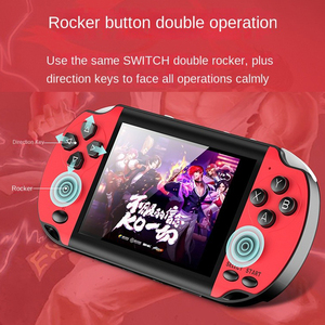 Más de 10000 juegos, salida de TV HD portátil, pantalla de consola portátil de vídeo Arcade, reproductor de juegos <span class=keywords><strong>Retro</strong></span> clásico nostálgico, 5,1 pulgadas X7 Plus - Product Image 6