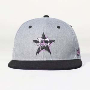 Gorras Deportivas Personalizadas de Alta Calidad, 6 Paneles, Bordado 3D, Visera Plana, Dos Tonos, para Baloncesto, Actividades al Aire Libre y Fiestas - Product Image 3