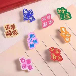 Cheap Price Custom clear Plastic Pin Badge Acrylic Pins - Product Image 3