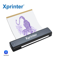 Xprinter P84 Hochwertiger Tintenloser Tattoo-Drucker Kompatibel mit Smartphone iPad Computer