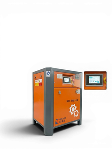 Compresseur d'air à vis à aimant permanent VSD KELAIDE KD-PM10A, lubrifié, 380V, industriel, refroidi, 11-37KW, garantie 5 ans - Product Image 5