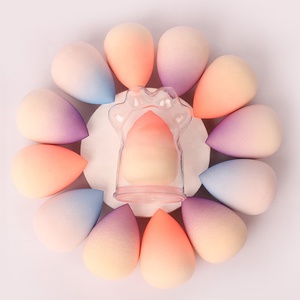 Éponge <span class=keywords><strong>magique</strong></span> arc-en-ciel, couleur dégradée, oeuf Super doux, mélangeur personnalisé, Latex, vente en gros, éponge de <span class=keywords><strong>maquillage</strong></span> - Product Image 1