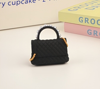 Diffuseur de parfum de luxe en forme de sac en plâtre pour voiture, clip de ventilation, plusieurs choix de fragrances, parfum longue durée, aromathérapie naturelle