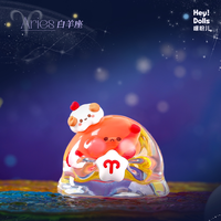 Suplay Water Ripple Egg Wish Constellation Series Blind Box Licensed New Trendy Toy Cute Figure Ornament Set of 12