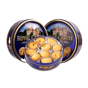 Bán nóng 340g Bánh quy bơ Đan Mạch BRC/<span class=keywords><strong>HACCP</strong></span> bơ Cookie trong hộp thiếc - Product Image 2