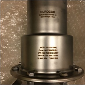 วาล์วปรับมุม Burocco รุ่น VPFL แบบมีหน้าแปลน DN40 10 บาร์ 392 F อุณหภูมิสูงสุด OEM ปรับแต่งได้ - Product Image 2