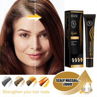 1 sérum de croissance capillaire pour la ligne des cheveux, sérum capillaire pour la repousse des cheveux, essence d'ampoule pour la croissance rapide des cheveux