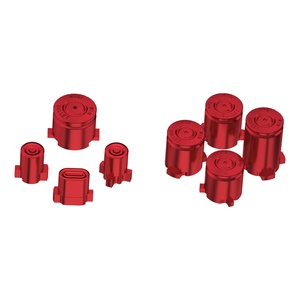 8 boutons directionnels métalliques ABXY ExtremeRate rouges 8-en-1 pour manette Xbox Series X S - Product Image 1