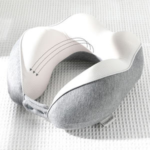 Oreiller de voyage ergonomique 3-en-1 en mousse à mémoire de forme en U pour voiture, avion, bureau – Masque pour les yeux et coussin de soutien pour le cou – Produit OEM d'usine - Product Image 2