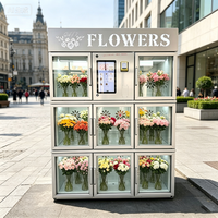 Distributeur automatique de fleurs fraîches IMT Fresh Blooms 24/7, 24h réfrigéré en libre-service