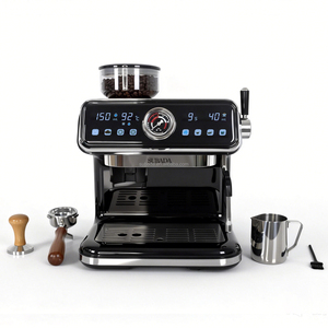 Macchina per Caffè Espresso di Alta Qualità con Ampio Pannello Touch, Pressione 20 Bar, per Caffè <span class=keywords><strong>Latte</strong></span> e Cappuccino, con Macinacaffè Integrato - Product Image 2