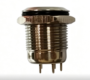 Interruptor de botón con tira de luz metálica KAN11JP16-2B-M-HD3-R/GFe-3 - Product Image 5