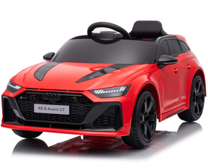 รถยนต์ไฟฟ้าสำหรับเด็ก 12V 4WD รุ่น Audi <span class=keywords><strong>RS</strong></span> 6 Avant GT ของแท้ พร้อมรีโมทคอนโทรล 2.4G  รถของเล่นเด็กขับเคลื่อนด้วยแบตเตอรี่ - Product Image 1