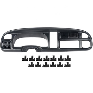 Fatudoz Bisel de Panel de Instrumentos con Ventilas Compatible con Camioneta Dodge Ram 1500 2500 3500 de 1998-2002, Cubierta de Reemplazo - Product Image 3