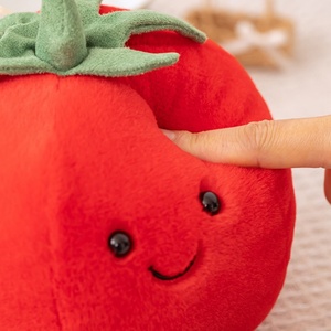 Hot Selling Artificial Vegetables <b>Plush</b> Toys Jelly <b>Cat</b> Stuffed Animal Toys Fruit and Vegetable Series Fruit Party Toys - Product Image 5