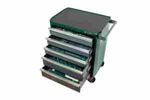 American Shida Series Professional Auto Repair 5 <b>Drawer</b> <b>Tool</b> Car Auto Repair <b>Drawer</b> Wheel <b>Tool</b> Car 95121 - Product Image 4