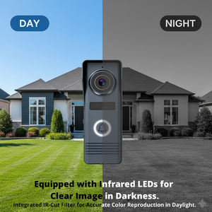 Videoportero <span class=keywords><strong>Básico</strong></span> de 2 Cables, Pantalla IPS de 10.1 Pulgadas, Monitor Táctil HD de 1280*800, IP65 Resistente al Agua, Solución Económica para el Hogar - Product Image 5