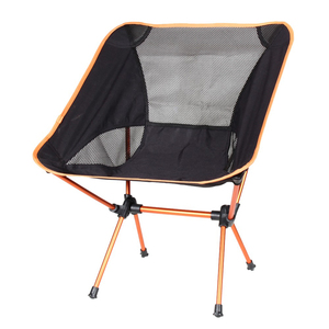 Sac à dos portable orange personnalisé, taille de bouteille graphique, pique-nique pliable voyage océan camping plage <span class=keywords><strong>chaise</strong></span> - Product Image 1