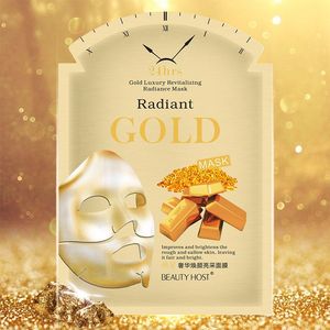 Masque facial en soie anti-rides éclatant, soin de la peau coréen populaire, meilleure vente, masque en feuille de luxe 24K Or Re-Nutriv éclaircissant - Product Image 1