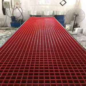 Grille moulée <span class=keywords><strong>lisse</strong></span> en <span class=keywords><strong>fibre</strong></span> <span class=keywords><strong>de</strong></span> <span class=keywords><strong>verre</strong></span> (FRP) 38*38mm <span class=keywords><strong>de</strong></span> haute qualité, <span class=keywords><strong>prix</strong></span> usine - Product Image 5