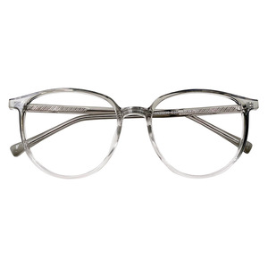 Montures de lunettes ovales surdimensionnées Cici anti-lumière bleue pour femmes, monture complète en TR90, verres en acétate, fabriquées à Taizhou P1 30230 - Product Image 4