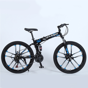 Gran oferta, bicicleta de montaña plegable barata, Ciclo de 20/24/26 pulgadas con marco de acero personalizado, engranajes, rueda, bicicleta plegable para adultos - Product Image 6