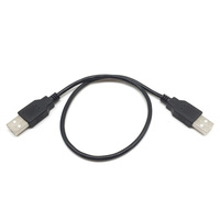 Cable Extensor USB 2.0 de Tipo A Macho a Macho, 0.3m/0.5m/1m, Cable de Extensión USB Corto para Periféricos de PC, Venta al Por Mayor