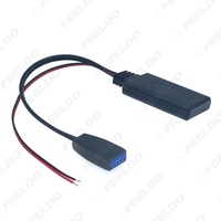 Module récepteur sans fil 10 broches pour autoradio, adaptateur AUX pour BMW E46 Série 3, câble AUX pour autoradio stéréo CD
