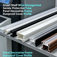 Série de profilés d'extrusion multi-formes personnalisés en plastique et caoutchouc |   Profilés de canalisation et de recouvrement pour la construction d'équipements et la logistique