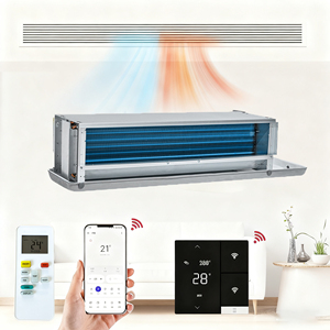 Unità Fan Coil Industriale Ultra-sottile per Condotti, Montaggio <span class=keywords><strong>a</strong></span> <span class=keywords><strong>Soffitto</strong></span>, per Progetti di Riscaldamento e Raffreddamento - Product Image 6