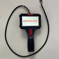 Endoscope industriel avec écran d'affichage 3,9/5,5/6,2/8 mm, rotation à 360°, caméra HD 200W, éclairage LED IP67, batterie 3 heures, pour inspection de canalisations
