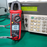 UNI T UT204 + multimètre de tension ca cc numérique True RMS 600A test de résistance de voltmètre de gamme automatique