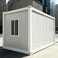 Conteneur maritime de taille standard, cabine prête à vivre, maison préfabriquée moderne pour usine, entrepôt, bureau de chantier