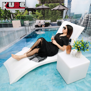Sdraio da Piscina in Plastica Rotostampata, Sedia Reclinabile per Esterni, Lettino Prendisole per Piscina, Giardino, Patio, Resort, <span class=keywords><strong>Hotel</strong></span> - Product Image 4