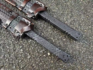 Cuchillo de Supervivencia Tipo Espada, Personalizable, Hoja de Madera, Diseño de Dragón, para Caza, Uso Industrial, OEM Disponible - Product Image 5