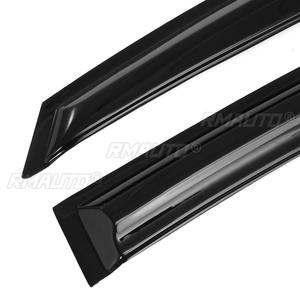 4 deflectores de ventana lateral para coche, visera de ventilación para Hyundai Solaris Ll Sd 2017-2021, protectores contra el viento, sol y lluvia - Product Image 4