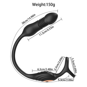 Nuevo Vibrador Anal Telescópico de Tres Anillos LeYa Jackman con Control por Aplicación, Dilatador, Juguetes Sexuales para Hombres y Mujeres, Masturbación para Adultos - Product Image 5