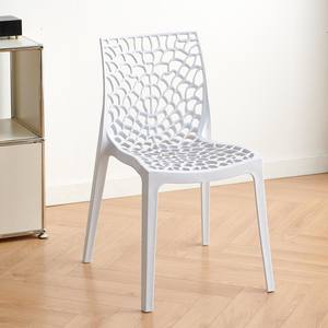 Venta caliente Silla de plástico barata Jardín Apilable Silla al aire libre PP Silla de comedor de ocio <span class=keywords><strong>sin</strong></span> brazo - Product Image 5