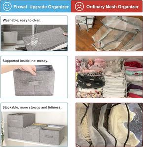 Organizador de Armario de 4 Piezas, Organizador de Ropa, Organizador de Jeans para Armario, Organizadores de Cajones para Ropa - Product Image 6
