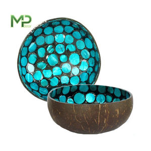 2024 Elegant Handcrafted Vietnamese Mother of Pearl <b>Coconut</b> <b>Bowl</b> Premium Elegant Design for Bulk Export - Product Image 3