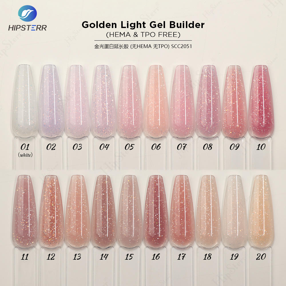 Golden Light Gel Builder(HEMA & TPO FREE )