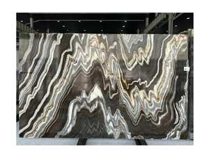 Losas de Cuarcita de Lujo Moderna Gris Namco con Superficie Pulida para Islas de Cocina Interiores y Revestimiento de Paredes de Baños - Product Image 4