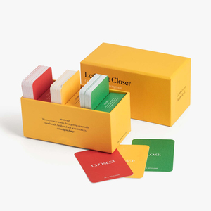 Tùy chỉnh in ấn học tập chơi thẻ trò chơi cho sinh viên bạn bè gia đình các cặp vợ chồng - Product Image 1