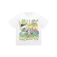 T-shirt tendance pour homme en pur coton tricoté à manches courtes, couleur unie, respirant, style vintage streetwear, doux pour l'été