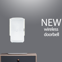 Sonnette sans fil cinétique étanche IP68, autonome, longue portée, pour la sécurité des appartements et des maisons, installation facile