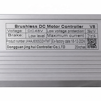 Contrôleur V8 48V 21A V3.0 (débloqué), pour moteur 500W avec prise noire, disponible en version US et EU